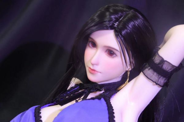 『真實可插』【海外代購】【25.3CM】凌雲 紫衣蒂法 - 可脫矽膠可動人偶 
