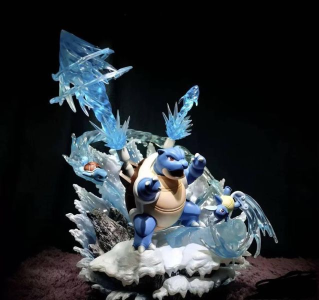 【海外代購】金指社 禦三家 烈咬陸鯊 音波龍 水箭龜 