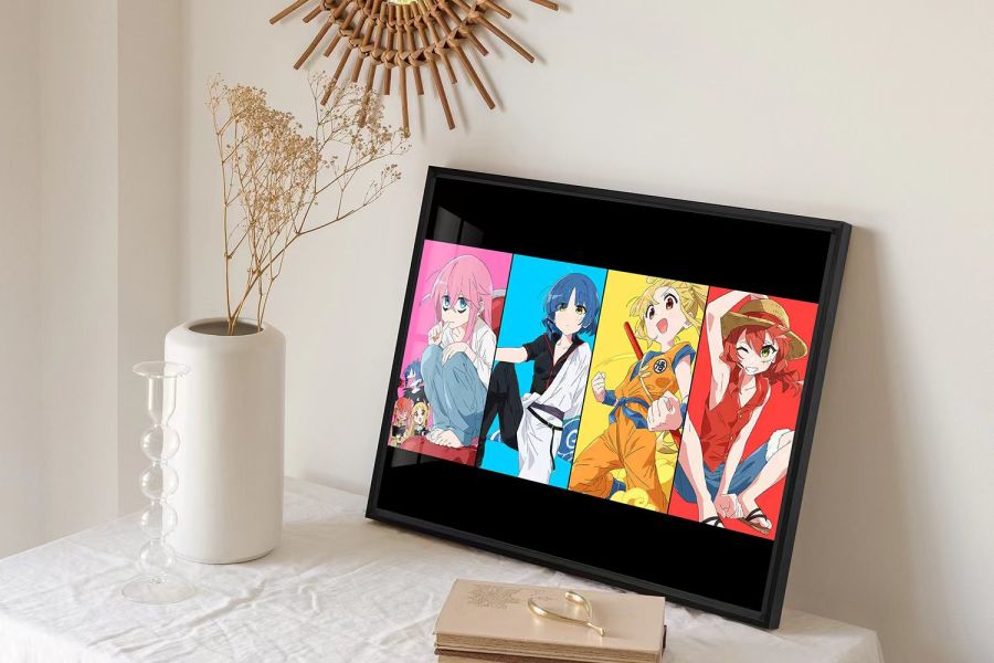 【海外代購】千鳥社 孤獨搖滾cosplay後藤山田涼喜多鬱代虹夏畫 