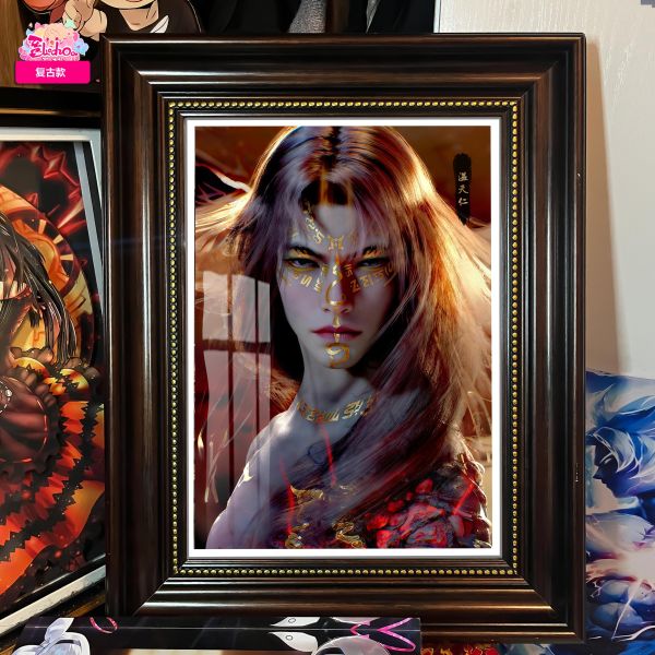 【海外代購】阿喵畫社 溫天仁 8k主題高清裝飾畫 牆面掛毯 冰箱貼 