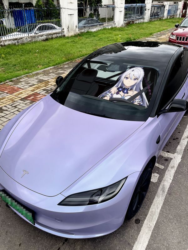 【海外代購】千鳥社 《汽車前擋遮陽 崩壞3》 夏季汽車遮陽防曬前擋開車二次元崩壞3愛莉希雅卡斯蘭娜扎伊切克 