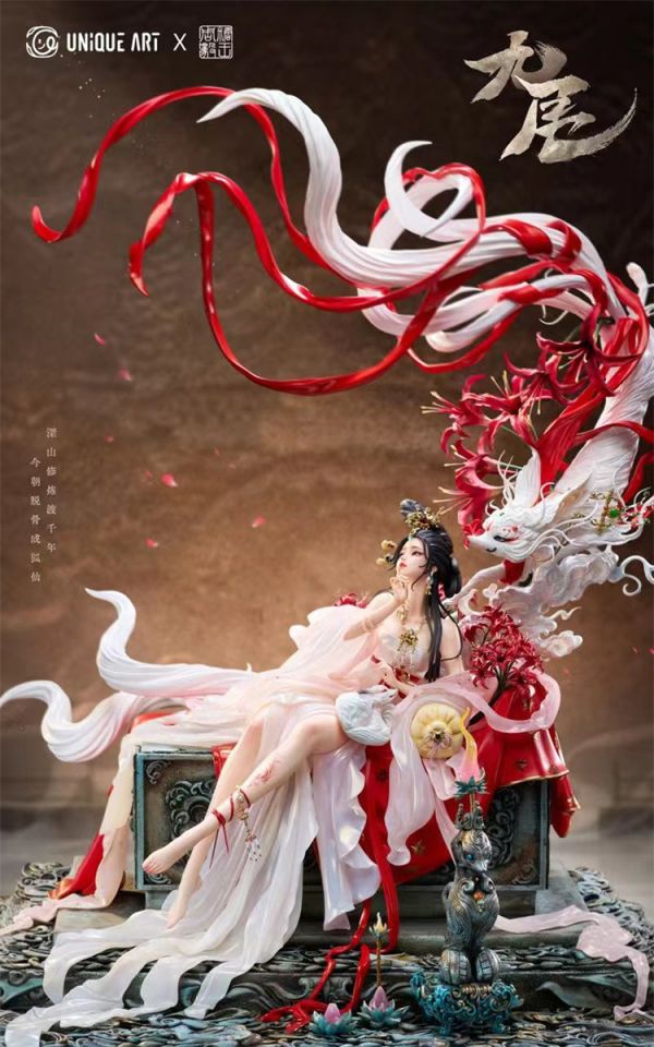 【預定】UNiQUE ART 糖王周毅 藝術家系列收藏級雕像《九尾》 