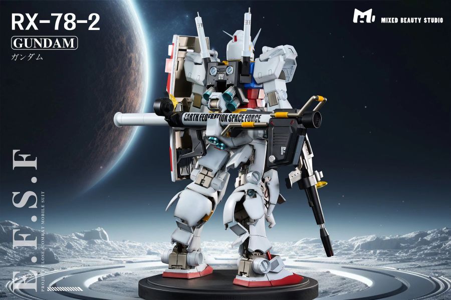 【預定】MIXED BEAUTY 私人訂製白色惡魔 RX-78 