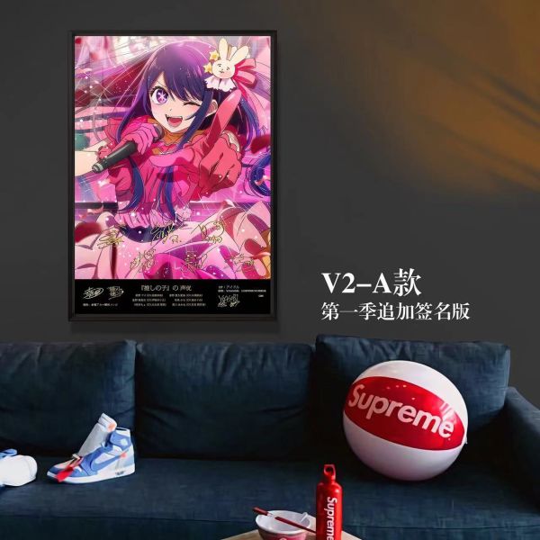 【海外代購】千鳥社 我推的孩子星野愛愛久愛海瑤美衣簽名裝飾畫 