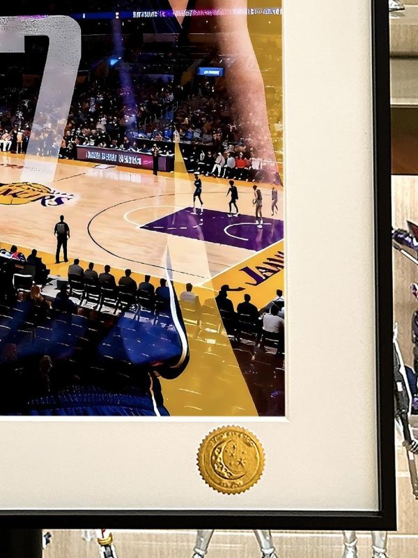 【海外代購】星空 《東契奇背影》盧卡東契奇NBA洛杉磯湖人隊Luka Dončić奇蹟男孩全明星裝飾畫 