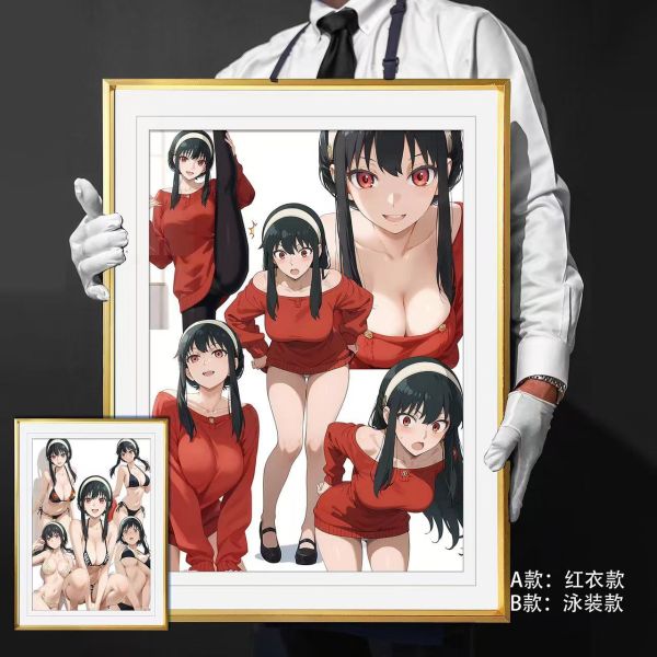 【海外代購】千鳥社 《約爾五連拍》約爾福傑間諜過家家Yor荊棘公主裝飾畫 