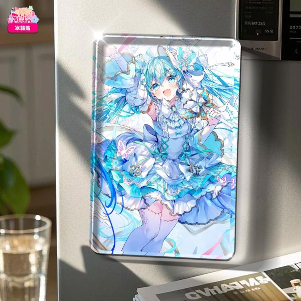 【海外代購】阿喵畫社 歌聲未來 初音臻彩款 展館級8k收藏超清精裱畫 牆面掛毯 床頭地墊 發光卡磚 冰箱貼 