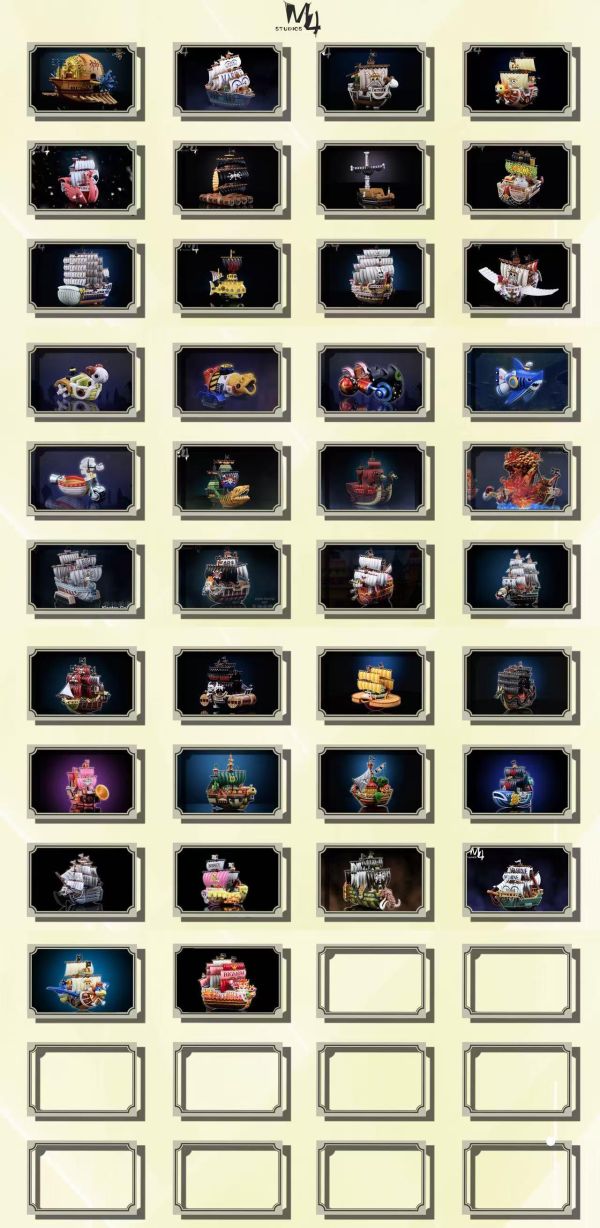 【預定】M4 全員船系列第三十六彈 海賊船 女王媽媽聖歌號 