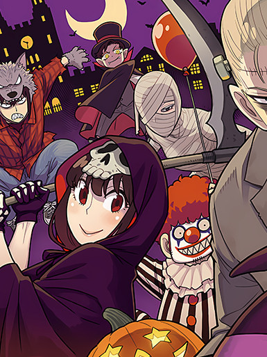 【海外代購】巴洛克 《萬聖節家家》間諜過家家阿尼亞黃昏SPY×FAMILY約爾Anya動畫二次元裝飾畫