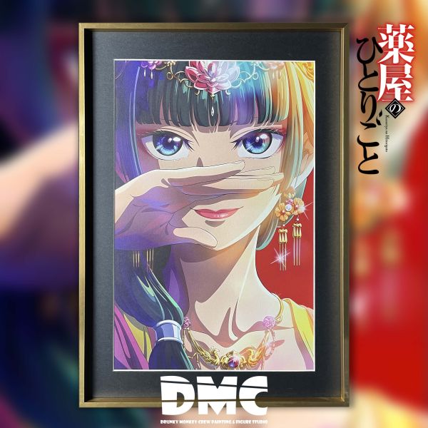 【海外代購】DMC Painting DMP-008 藥屋少女的呢喃 貓貓 合金裝飾畫 