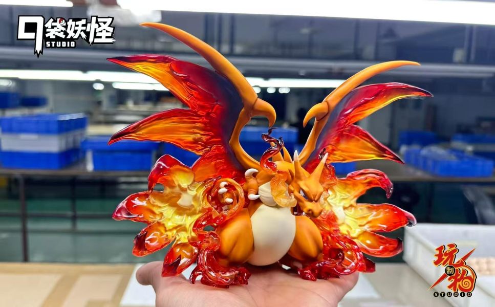 【預定】玩製物 WanZhiWu X噴－噴火龍 Mega X（原色／魔改色） 寶可夢 