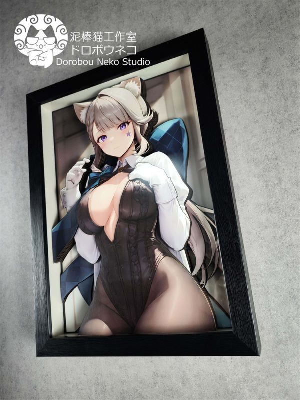 【海外代購】泥棒貓 DSRL-018 琳妮特 立體裝飾畫 