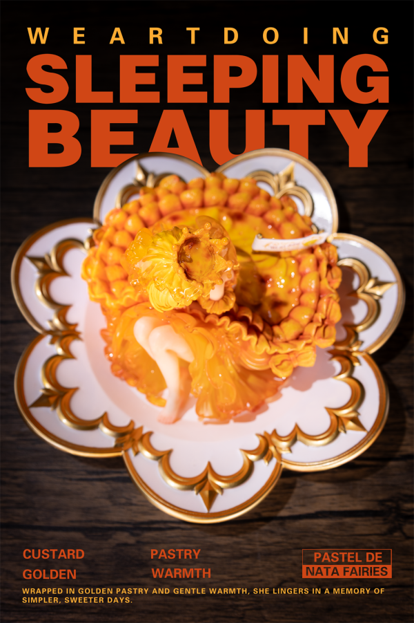 【預定】WeArtDoing WAD 沉睡魔咒-蛋撻公主-原味經典 & 濃香可可 Sleeping Beauty-Pastel de Nata Fairies-Classic & Chocolate 