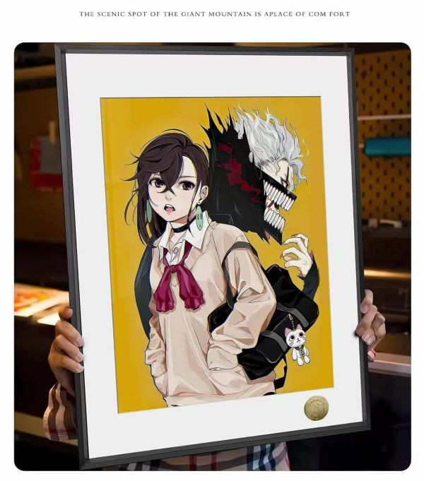 【海外代購】皇呱 《膽大黨雙人照》膽大黨當噠當綾瀨桃高倉健裝飾畫 