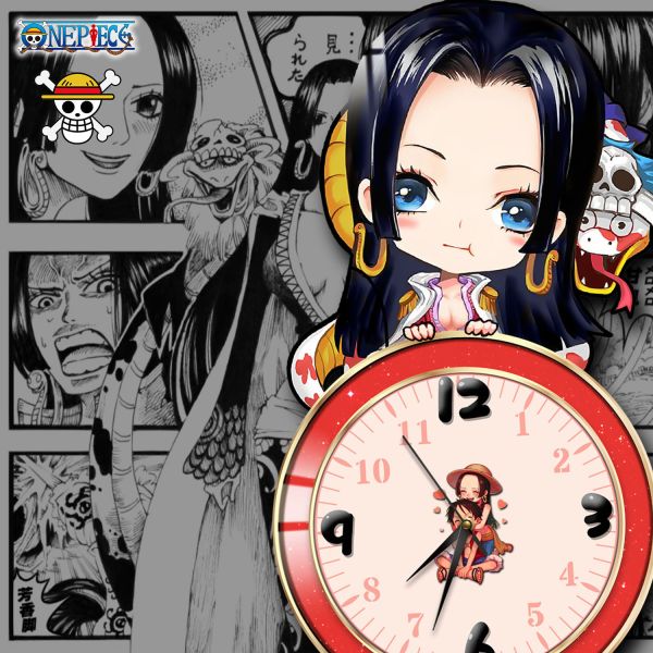 【海外代購】阿喵畫社 海賊王 女帝鐘錶 異形時鐘 