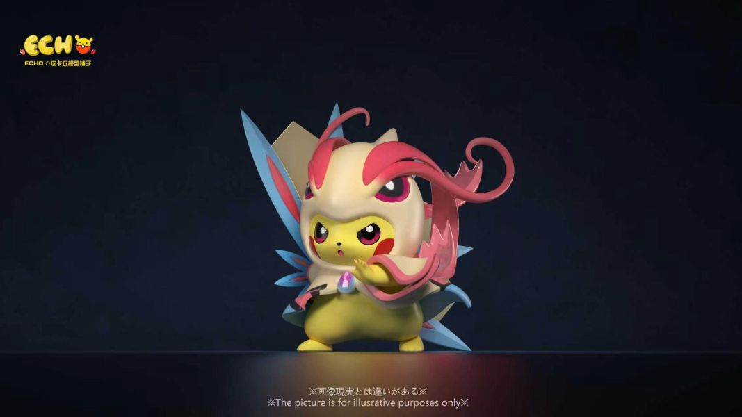 【預定】ECHO 皮卡丘模型鋪子 皮模鋪 美娜斯變裝皮卡丘 