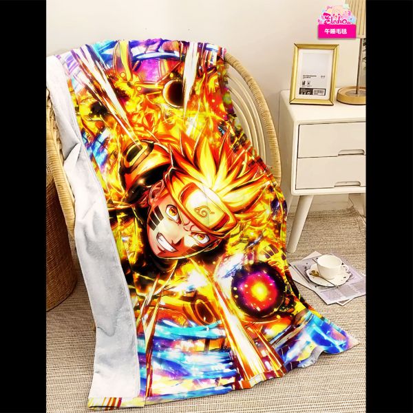 【海外代購】阿喵畫社 仙法!黃金閃光 九喇嘛螺旋尾獸玉 8k主題高清裝飾畫 發光滑鼠墊 滑鼠墊 午睡毛毯 床頭地墊 