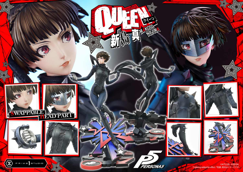 【預定】Prime 1 P1S 1/4 女神異聞錄5 QUEEN 新島 真 PMP5-02標準版 & PMP5-02S特典版 