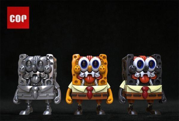 【海外代購】COP 海綿寶寶系列第二彈 海綿寶寶解構 