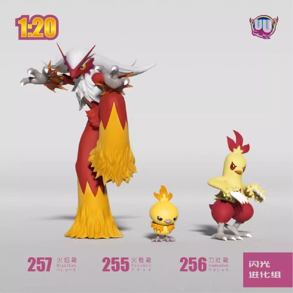 【預定】UU 1/20火焰雞組 mega火焰雞 