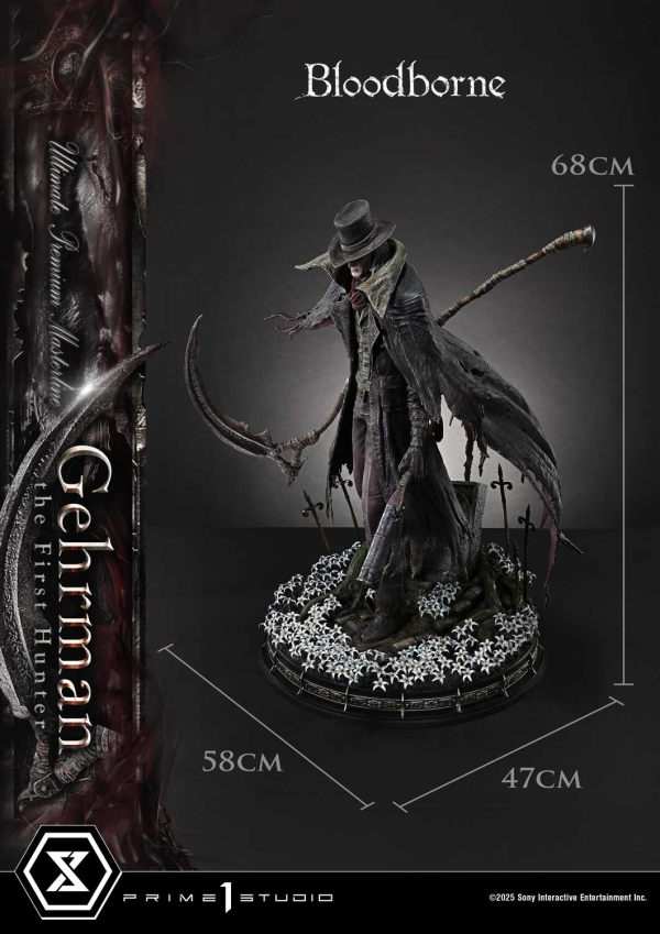 【預定】Prime 1 P1S 1/4 Bloodborne血源詛咒 傑爾曼 標準版 UPMBB-05 & 特典版 UPMBB-05S 