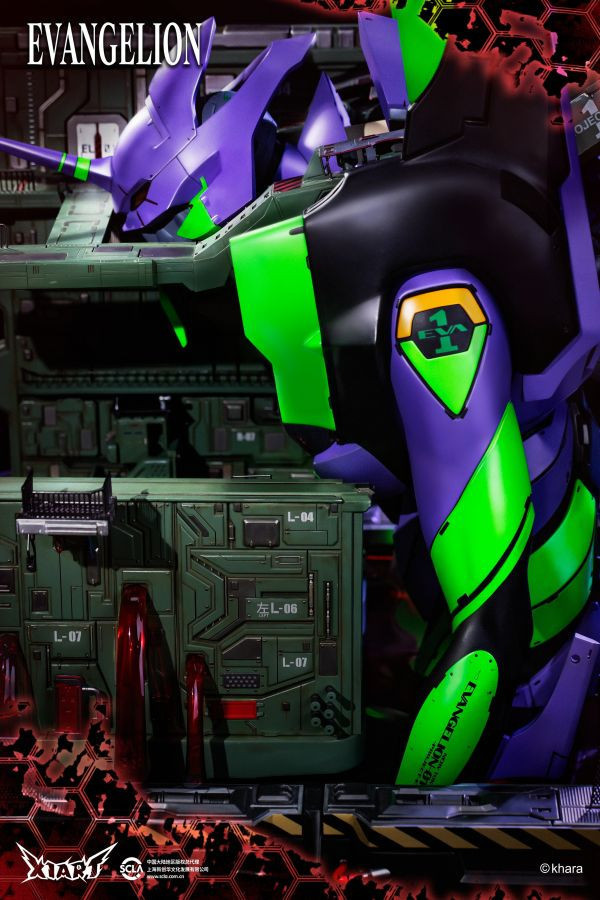 【預定】X1ART 新世紀福音戰士 EVA初號機半身像 
