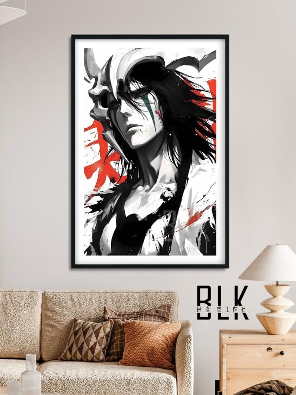 【海外代購】巴洛克 《墨色烏爾奇奧拉》裝飾畫 死神 