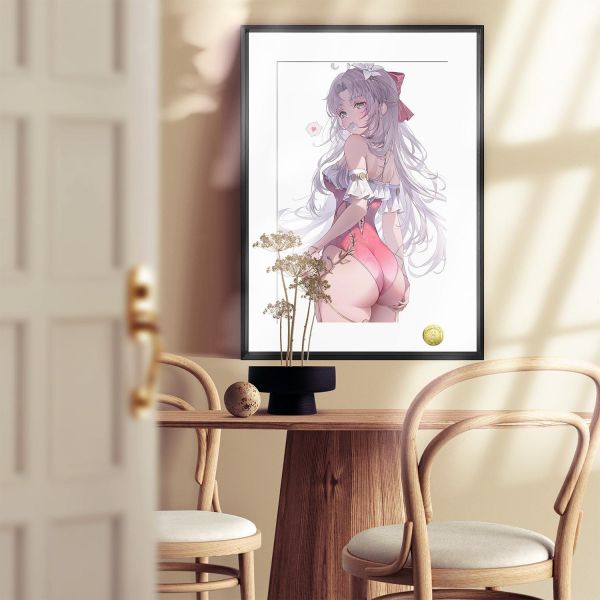 【海外代購】皇呱 《甜美泳裝珂萊塔》鳴潮裝飾畫 午睡毯  地毯 