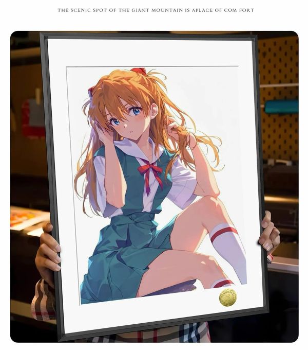 【海外代購】皇呱 《校服時刻明日香》 校服時刻明日香同人周邊裝飾畫 午睡毯 地毯 