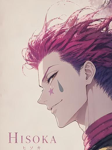 【海外代購】巴洛克《側顏西索》獵人奇犽酷拉皮卡HUNTER×HUNTER動漫裝飾冰箱貼 