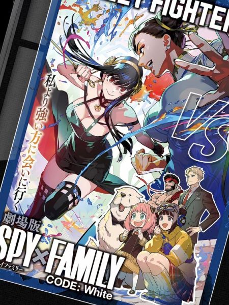 【海外代購】千鳥社 間諜過家家約爾阿尼亞春麗街霸裝飾畫 