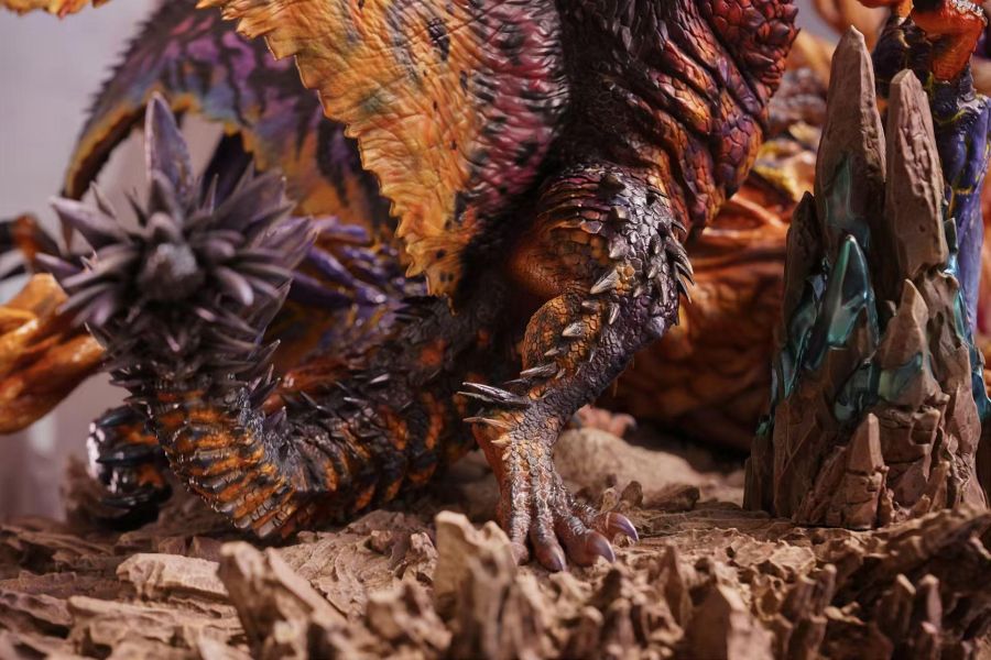 【預定】龍之邊境 DragonFrontier 魔物獵人 姦世滅盡龍VS天地煌啼龍 MonsterHunter (Ruiner Nergigante VS Shara Ishvalda) 