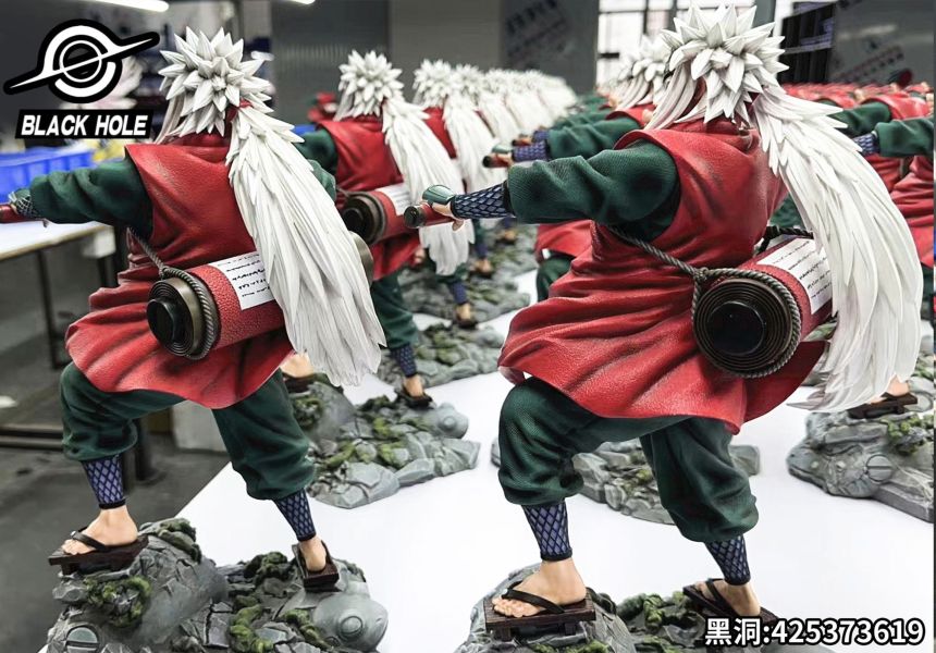 【海外代購】BlackHole 黑洞 1/6 自來也 好色仙人 火影忍者木葉三忍 