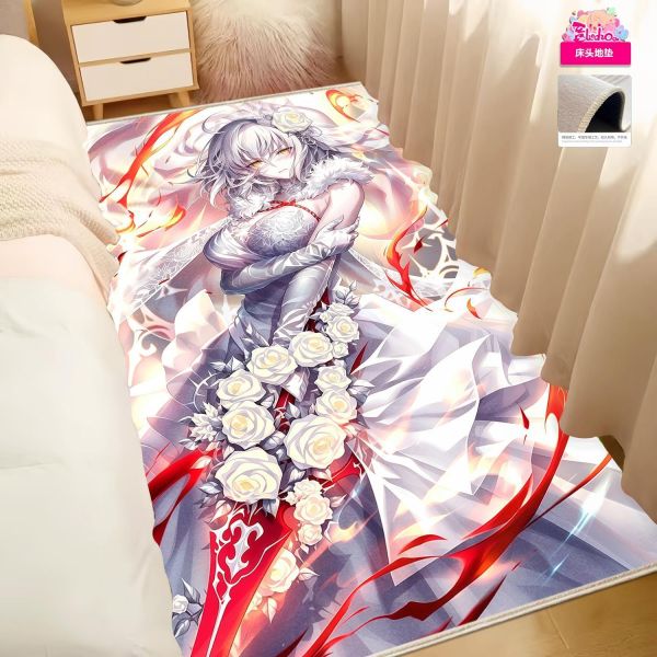 【海外代購】阿喵畫社 fate 婚紗黑貞白貞 雙聯12k超清主題裝飾週邊 床頭地墊 