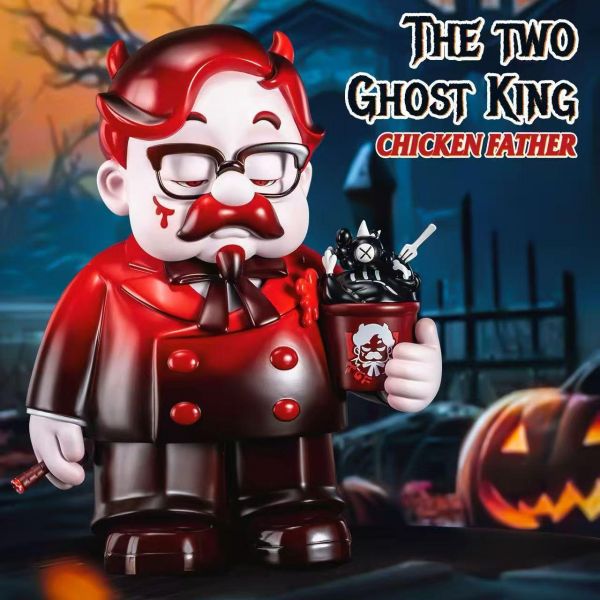【海外代購】DP9 SENZII 千記商行 第一代炸雞教父 雙雄系列 第5彈－鬼王（Ghost King） 