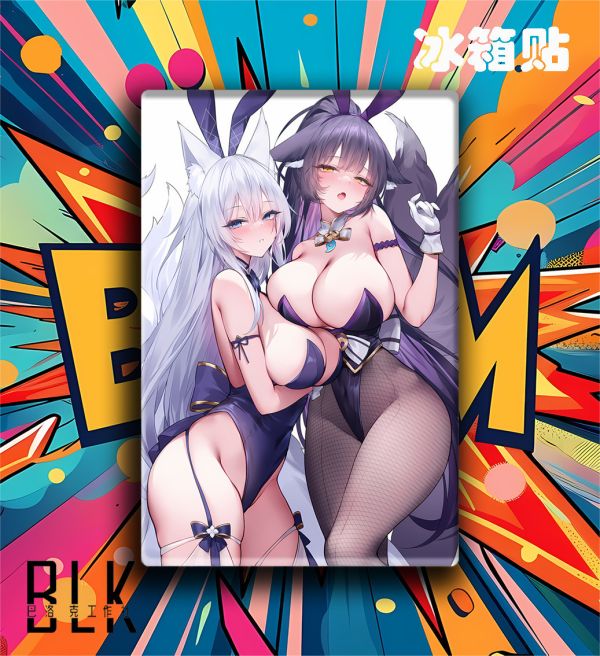 【海外代購】巴洛克  信濃 武藏 碧藍航線 藝術裝飾/壓克力冰箱貼 