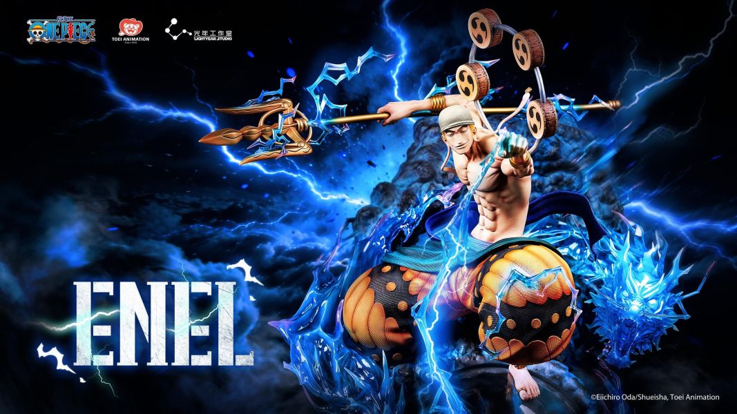【預定】光年 航海王 雷神收藏級雕像《ENEL》艾涅爾 艾尼路 