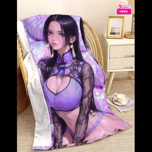 【海外代購】阿喵畫社 紫韻 女帝 8k超大高清裝飾畫 午睡毛毯 