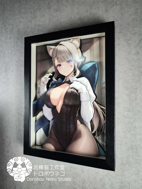 【海外代購】泥棒貓 DSRL-018 琳妮特 立體裝飾畫 