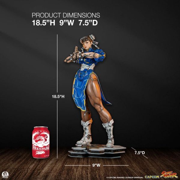 【預定】PCS 街霸 - 賽博春麗 1/4 雕像 