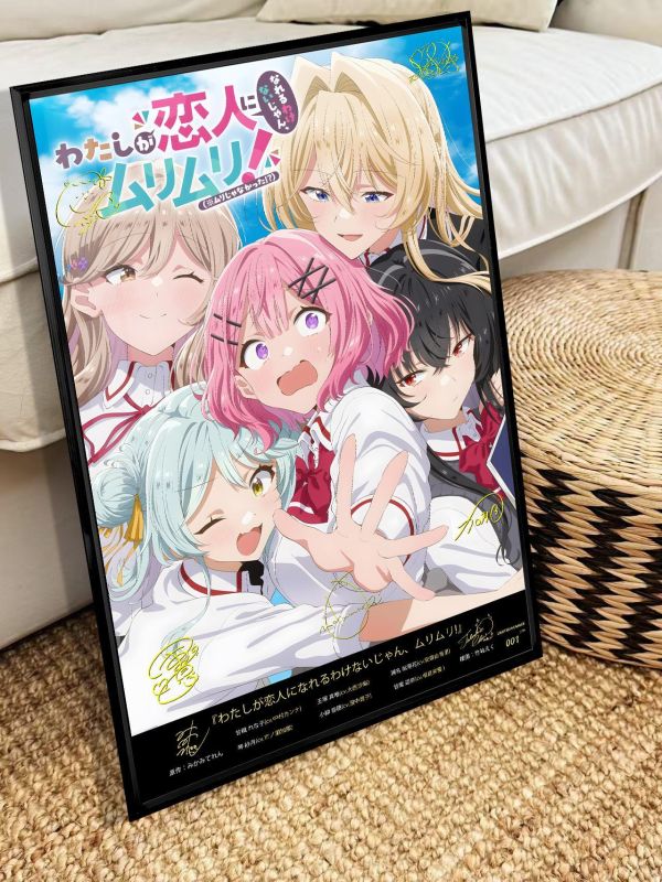 【海外代購】千鳥社 《戀人不行 聲優畫》第二彈 戀人不行甘織玲奈子王塚真唯瀨名紫陽花聲優簽名裝飾畫 