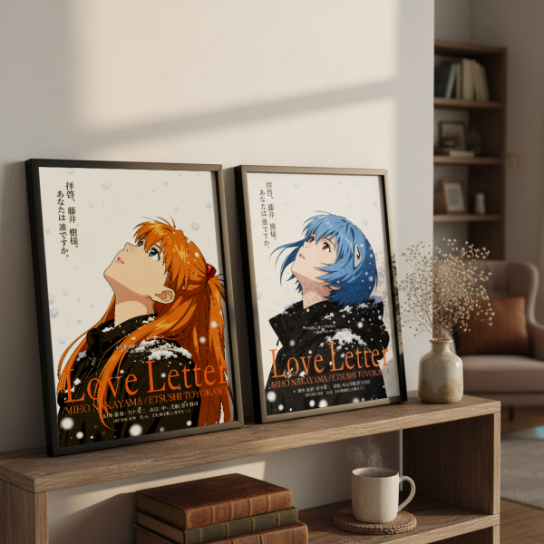 【海外代購】千鳥社 《情書 明日香》 新世紀福音戰士明日香綾波麗情書岩井俊二EVA午睡毯地毯裝飾畫 