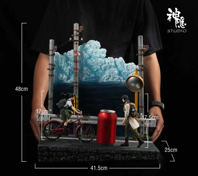 【預定】神隱 剪影瞬間系列 鈴芽之旅再見之前的路口