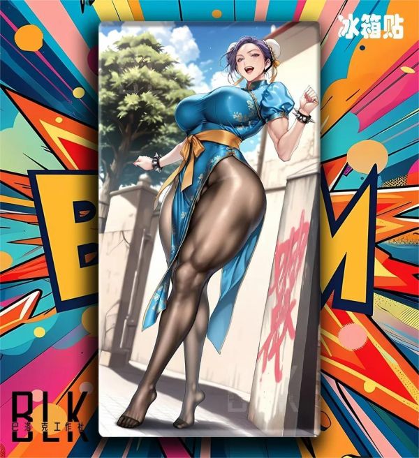 【海外代購】巴洛克 《春麗美庭》金組長美麗新世界裝飾畫冰箱貼 
