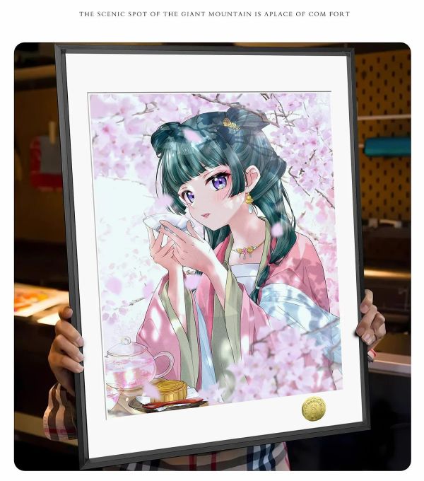 【海外代購】皇呱 《藥屋少女貓貓》藥屋少女的呢喃裝飾畫 午睡毯  地毯 