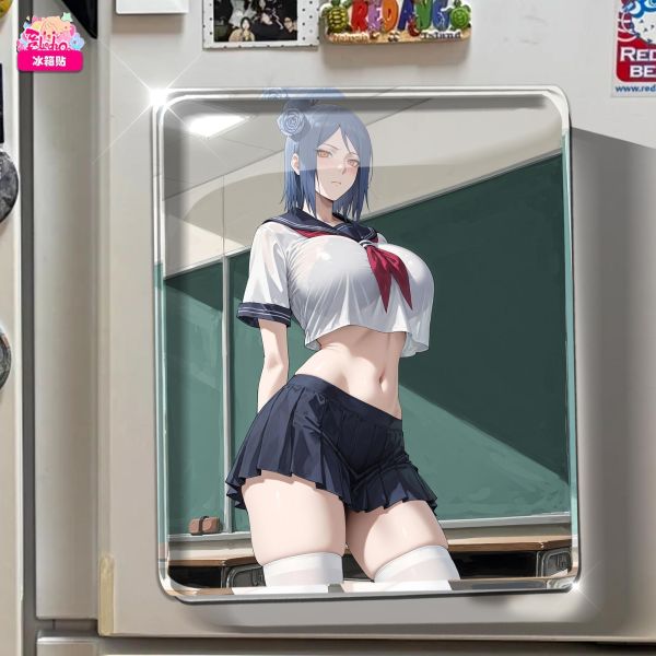 【海外代購】阿喵畫社 動漫冰箱貼第八十一彈小南純享款 高透亞克力磁吸冰箱貼 