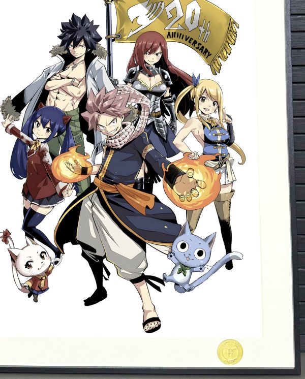 【海外代購】H2 妖精的尾巴20週年 裝飾畫 