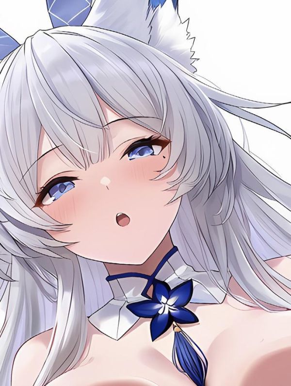 【海外代購】星空 《藍衣信濃》武藏碧藍航線怨仇新澤西拉菲遊戲動漫裝飾畫 