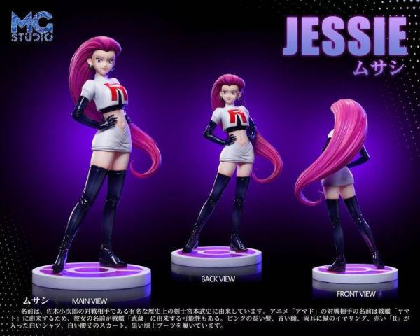 【預定】MG scaleworld比例世界 火箭隊武藏小次郎及寶可夢 圖鑑比例 