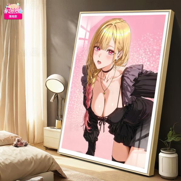 【海外代購】阿喵畫社 常服 喜多川 8k主題高清裝飾畫 冰箱貼 